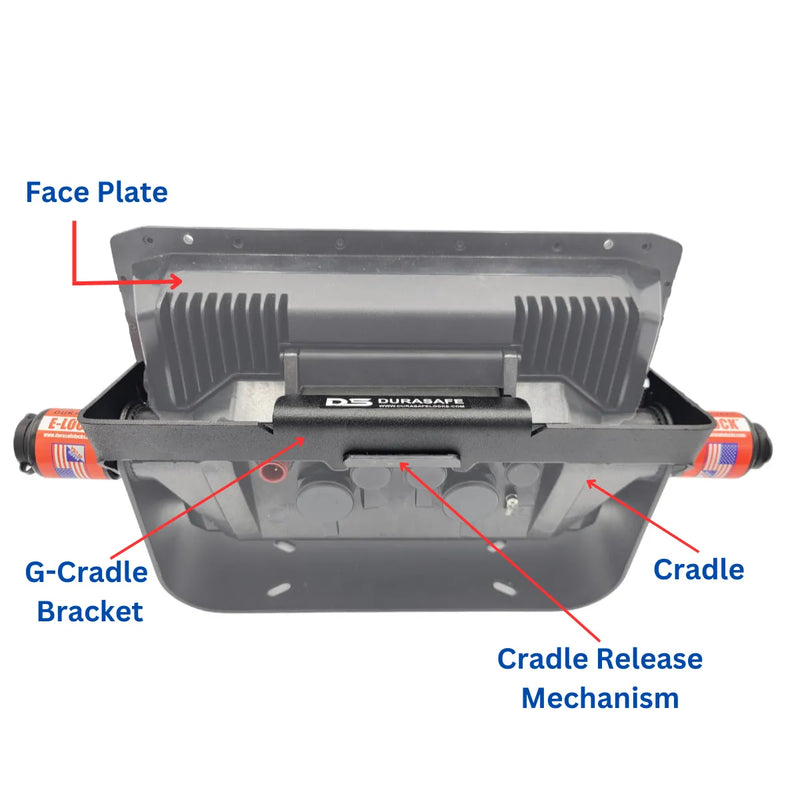 Load image into Gallery viewer, DuraSafe G-Cradle Bracket for Garmin ECHOMAP Ultra<span> - </span>Ultra 126sv / 122sv and Ultra 2 (12")