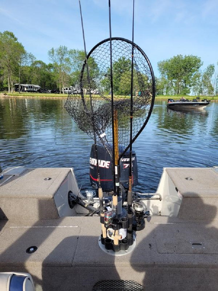 Load image into Gallery viewer, Fishing Rod Retainer Caddy