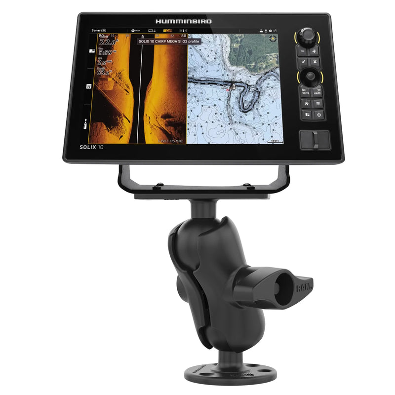 Chargez l'image dans la visionneuse de la galerie, RAM-D-202-25-C-202U - Support Électronique Marin RAM Mounts pour Sondeurs Helix 8 à 12"