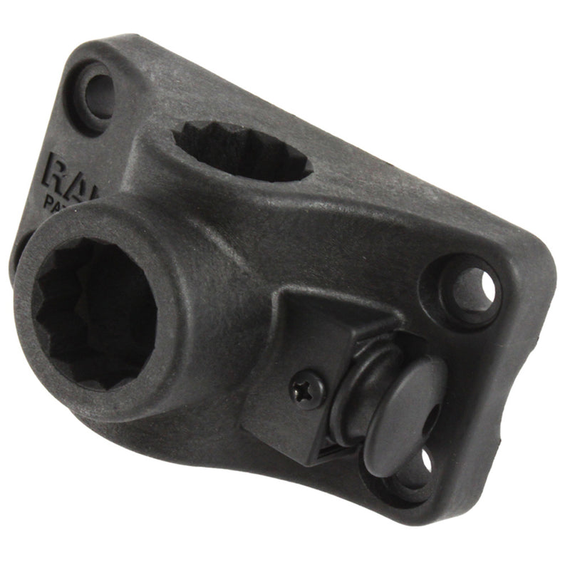 Load image into Gallery viewer, RAM-114BMPU - RAM-ROD Combination Bulkhead/Flat Surface Base with Plunger for Spline Posts