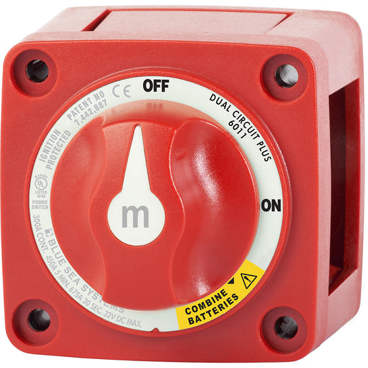 m-Series Dual Circuit Plus Battery Switch
