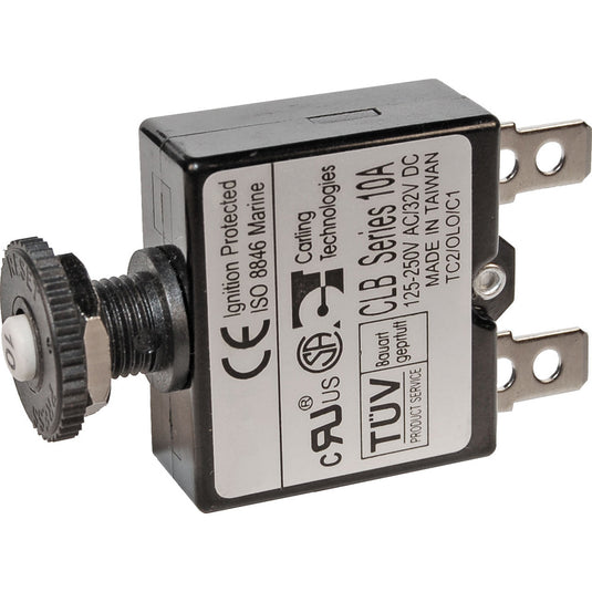 Push Button Thermal with Quick Connect Terminals<span> - </span>3A