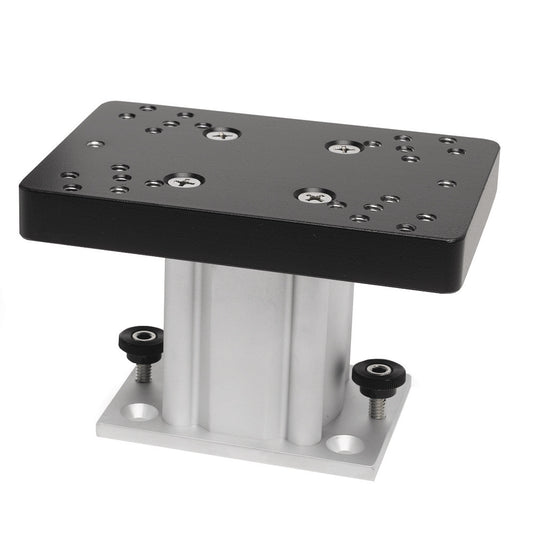 Aluminum Fixed Base Downrigger Pedestal<span> - </span>4”