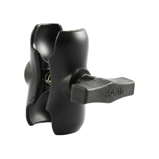 RAM-201U-B - RAM Mounts Short Double Socket Arm for 1.5" Ball