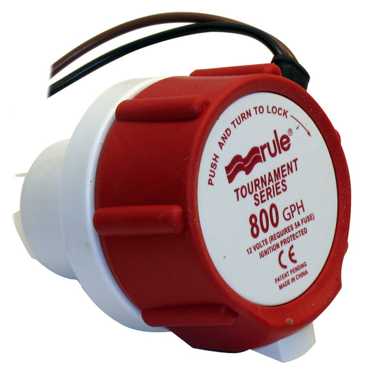 Rule 12V Replacement Motor Cartridges For Tournament Series Pumps<span> - </span>800 GPH