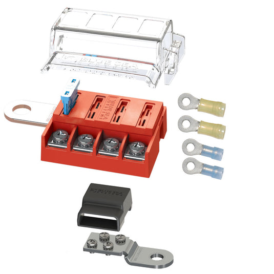 ST Blade Battery Terminal Mount Fuse Block Kit