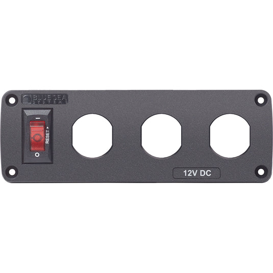 BelowDeck Panels With Circuit Breaker<span> - </span>3 blanks