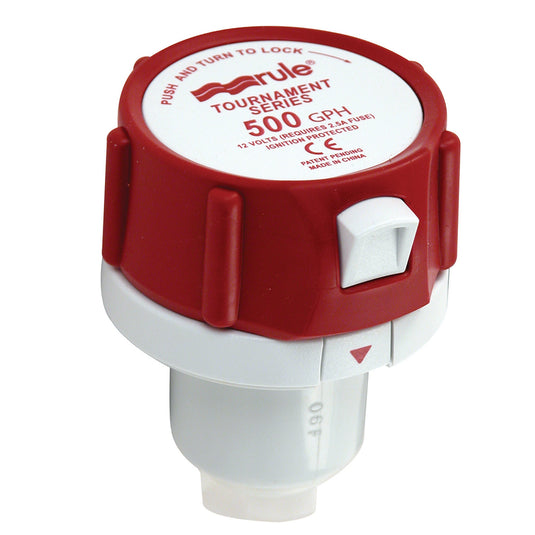 Rule 12V Replacement Motor Cartridges For Tournament Series Pumps<span> - </span>500 GPH