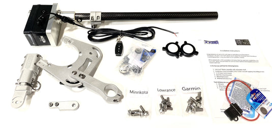 Live Foot Turret System With Power Pole Move Trolling Motor And Universal Transducer Bracket