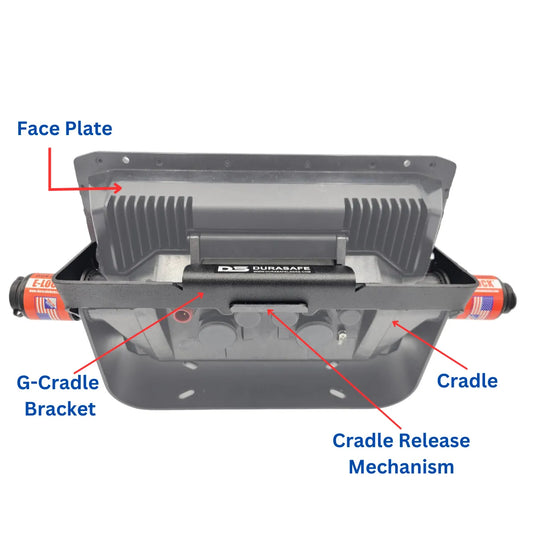 DuraSafe G-Cradle Bracket for Garmin ECHOMAP Ultra<span> - </span>Ultra 106sv / 102sv and Ultra 2 (10