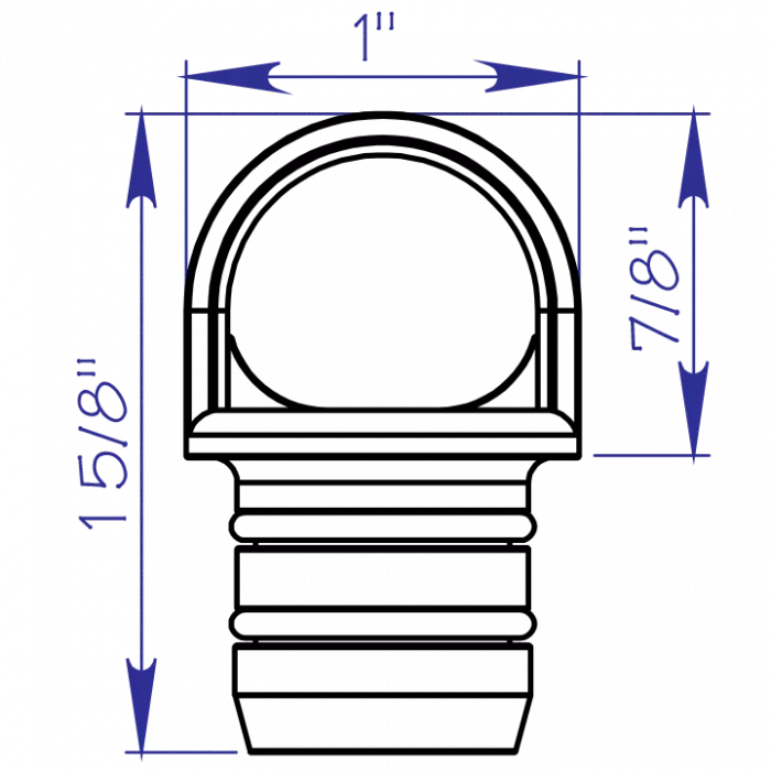 Load image into Gallery viewer, Drain Plug - Push-In 3/4"

