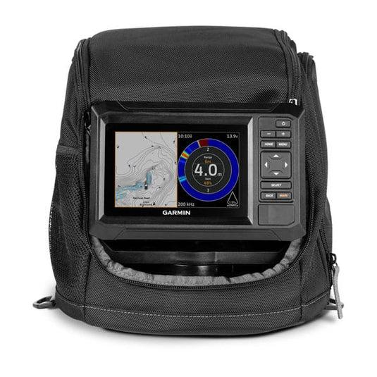 ECHOMAP UHD2 55cv Ice Fishing Bundle With Garmin Navionics+ Canada