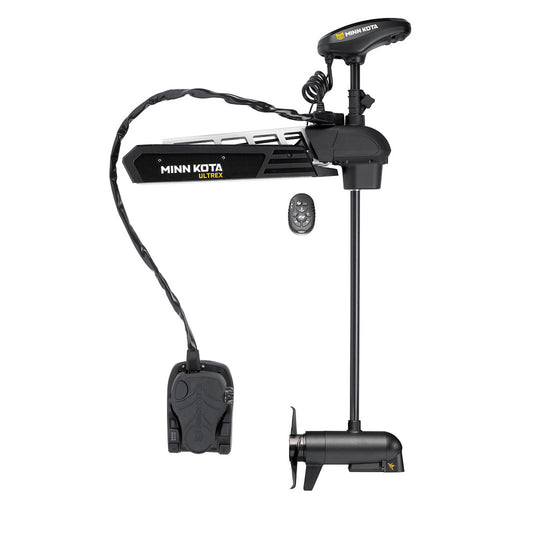 Moteur de pêche à la traîne Ultrex 80lb 24V 52 pouces avec micro télécommande et imagerie MEGA Down