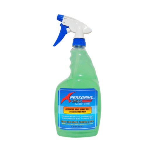 Formule Avancée de Nettoyant et Cire en Spray pour Bateaux