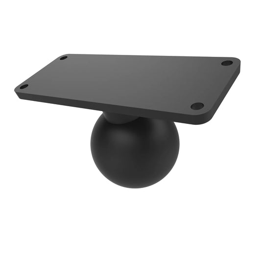 RAM-D-202U-25 - RAM Mounts Ball Base with 1.5" x 4.5" 4-Hole Pattern for Helix 8-9-10-12