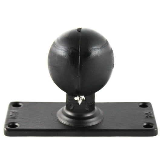 RAM-D-202U-25 - RAM Mounts Ball Base with 1.5" x 4.5" 4-Hole Pattern for Helix 8-9-10-12