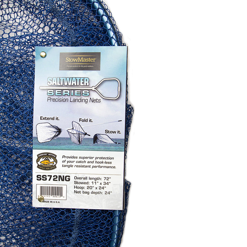 Load image into Gallery viewer, Saltwater Trout And Bass Net 72 Inch
