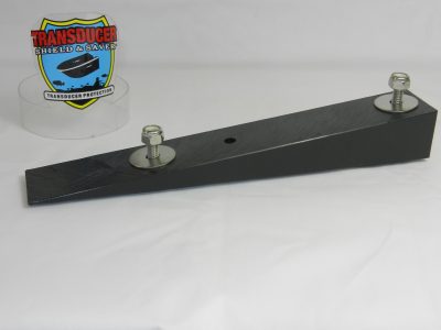 Wedge for Hole Shot Plate or Setback Install of Select Humminbird, Garmin and Raymarine Transducers