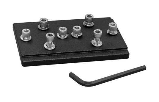 Trolling Bar Connector Plate<span> - </span>Black