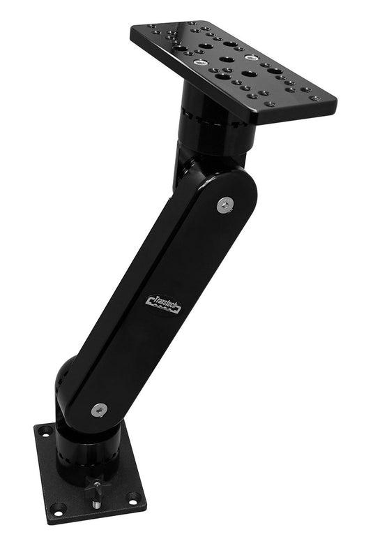 Dual Pivot Electronics Mount<span> - </span>Black, 13 inch