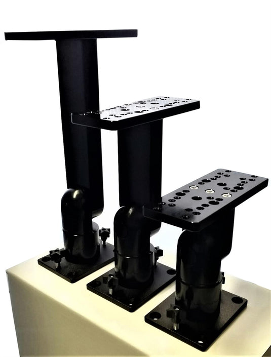 Support électronique à pivot unique<span> - </span>Noir, 5 pouces