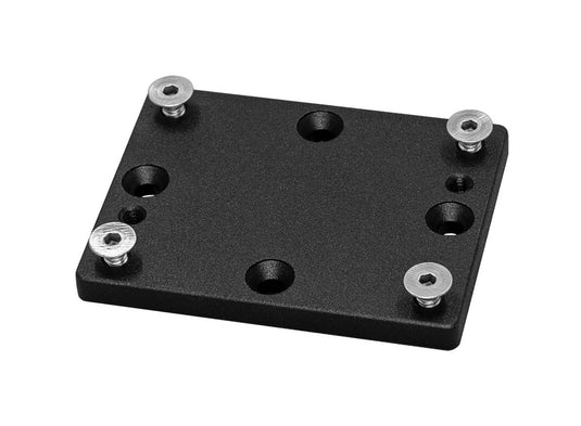 Electronics Deck Mount Plate<span> - </span>Black