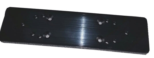 Electronics Mount Long Top Plate<span> - </span>Black