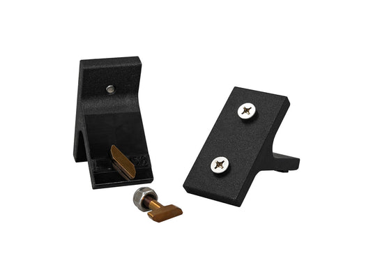 T-Bolt Brackets<span> - </span>58 degrees, Black