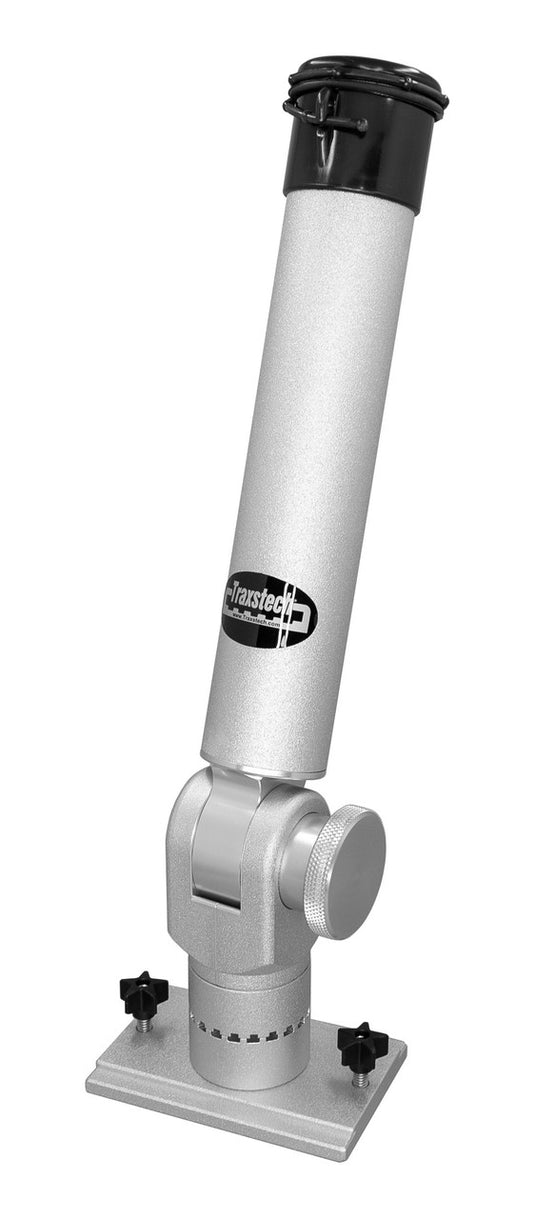 Ratcheting Rod Holder With Lift And Turn Base