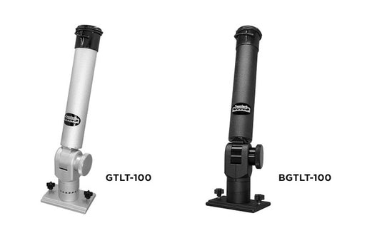 Ratcheting Rod Holder With Lift And Turn Base