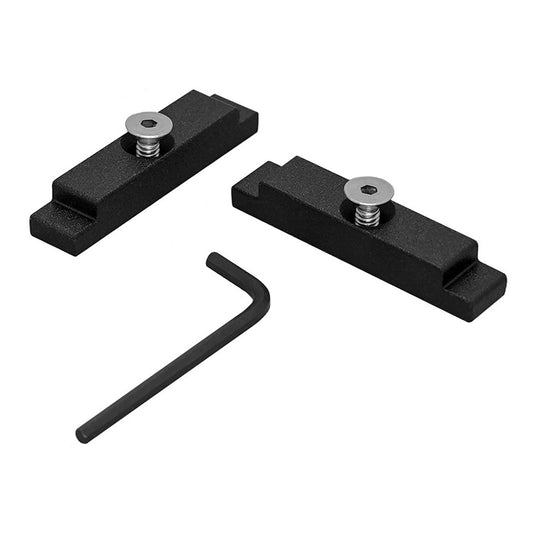 Embouts de rail de montage<span> - </span>Argent