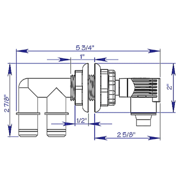 Load image into Gallery viewer, Pump-Out Aerator Barbed
