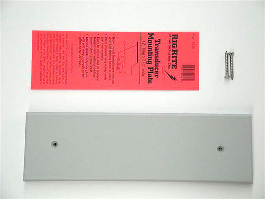 Horizontal Transducer Plate<span> - </span>3.5â€ W x 12â€ L x 0.75â€ (Gray)