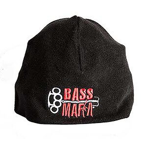 Bass Mafia Black Fitted Beanie