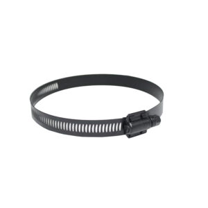 Heavy Duty Stainless Steel Black Powder Coated Strap