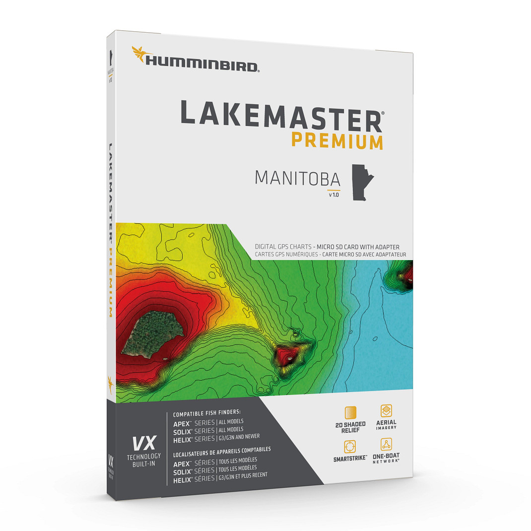 New Humminbird LakeMaster VX Premium Manitoba - FISHNTECH