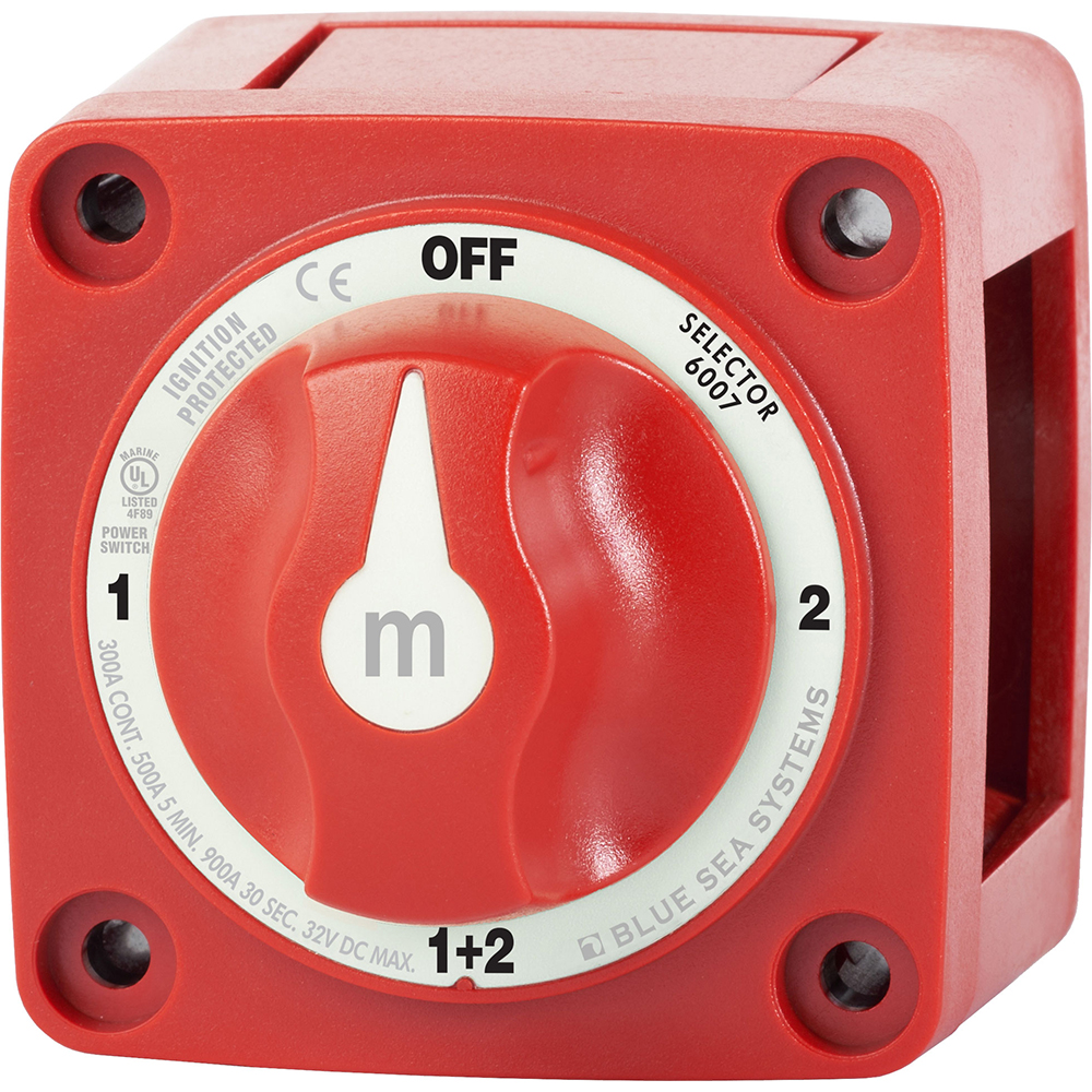 Blue Sea m-Series Four Position Battery Switch
