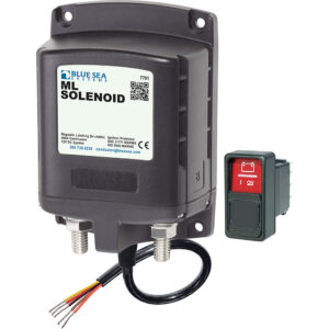 Blue Sea ML-Series Solenoid With Contura Switch