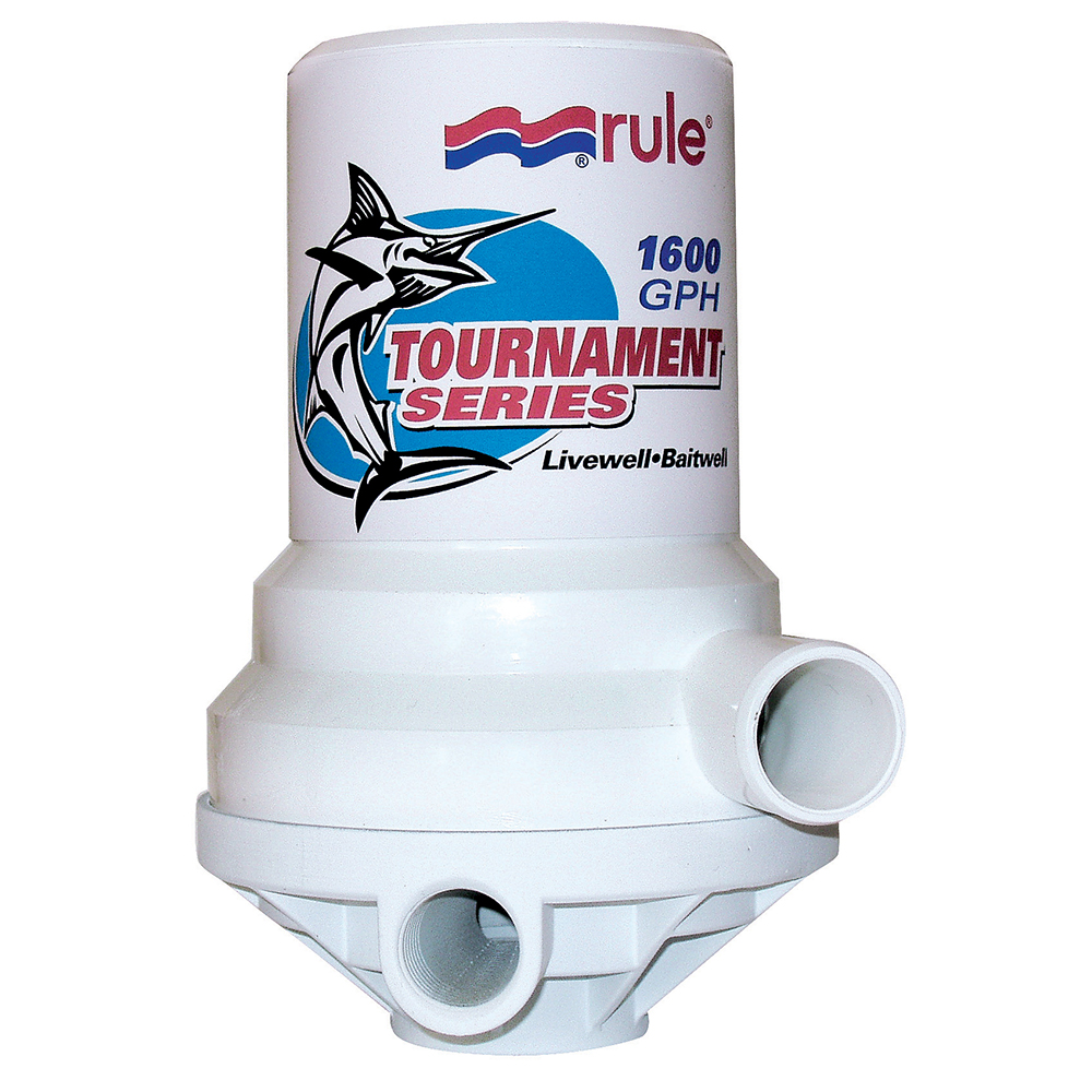 Rule Tournament Series Dual Port Livewell Pump