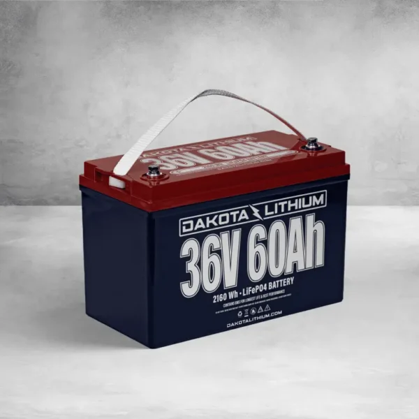 Dakota Lithium 36V 60AH Deep Cycle LiFePO4 Single Battery