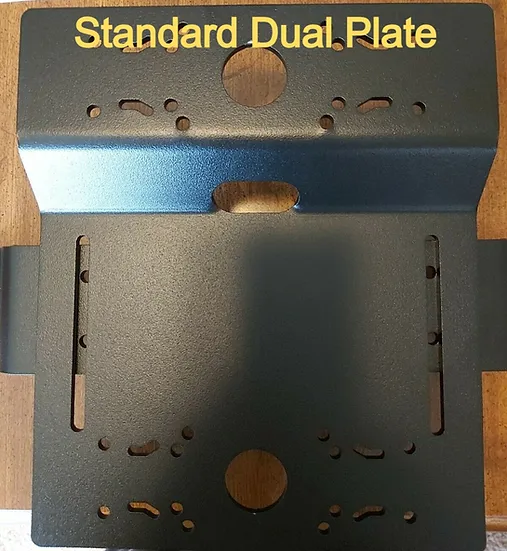 Str8 Up Mounts Standard Dual Plate